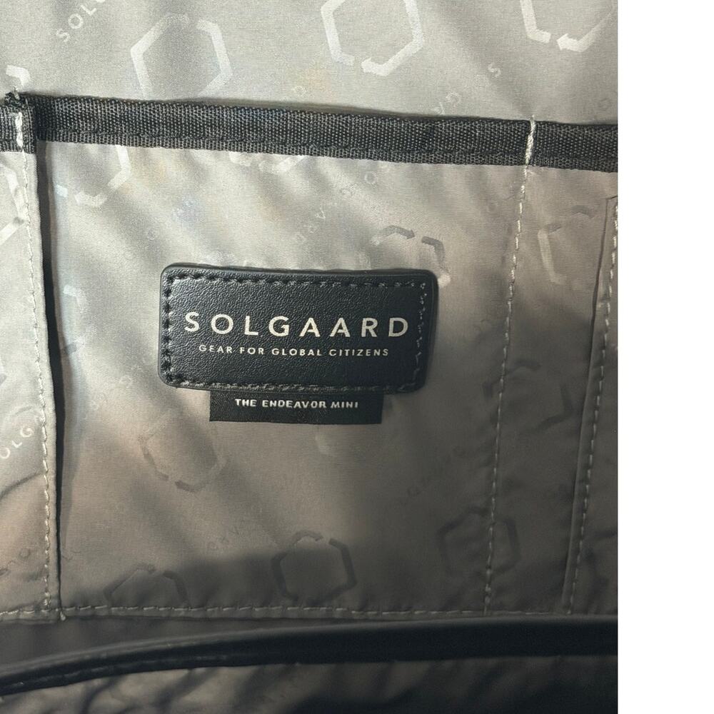 NWT Solgaard Backpack Shore-tex The Endeavor Mini Daypack Carry On Navy Blue - Picture 4 of 7
